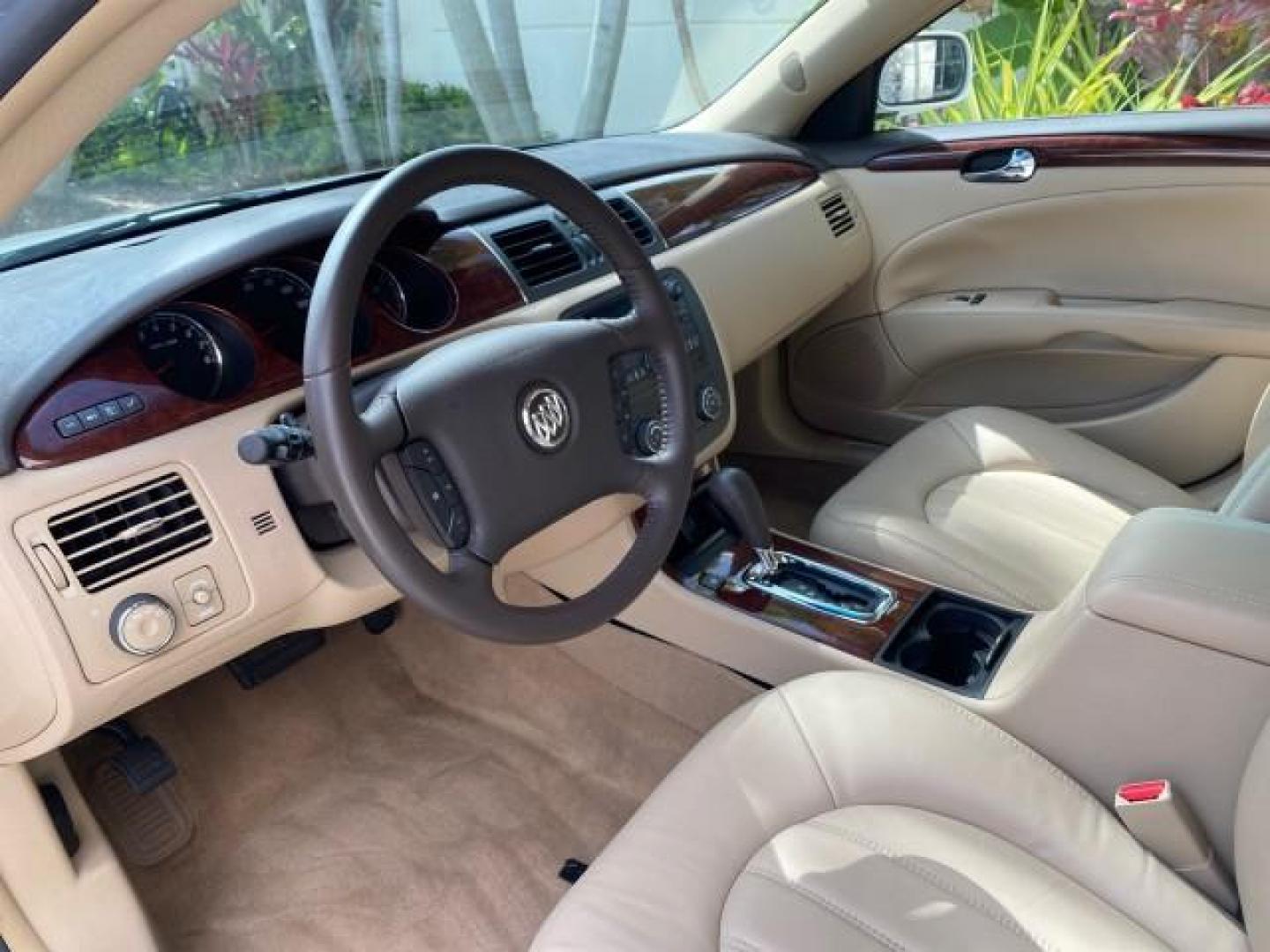 2008 White Opal /Cocoa/Cashmere Buick Lucerne CXL LOW MILES 40,989 1 OWNER (1G4HD57298U) with an 3.8L V6 SFI Engine engine, Automatic transmission, located at 4701 North Dixie Hwy, Pompano Beach, FL, 33064, (954) 422-2889, 26.240938, -80.123474 - OUR WEBPAGE FLORIDACARS1.COM HAS OVER 100 PHOTOS AND FREE CARFAX LINK 2008 Buick Lucerne CXL 1 OWNER CARFAX MINOR BUMPER SCUFF AUTO CHECK 1 OWNER NO ACCIDENTS Sedan 4 DR 3.8L V6 F Gasoline 28 MPG Front Wheel Drive Features ABS Brakes Air Conditioning Alloy Wheels AM/FM Stereo Automatic Transmission- Photo#46