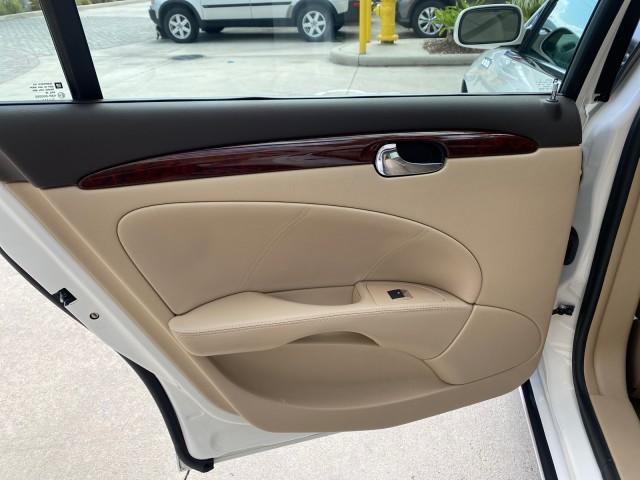 2008 White Opal /Cocoa/Cashmere Buick Lucerne CXL LOW MILES 40,989 1 OWNER (1G4HD57298U) with an 3.8L V6 SFI Engine engine, Automatic transmission, located at 4701 North Dixie Hwy, Pompano Beach, FL, 33064, (954) 422-2889, 26.240938, -80.123474 - OUR WEBPAGE FLORIDACARS1.COM HAS OVER 100 PHOTOS AND FREE CARFAX LINK 2008 Buick Lucerne CXL 1 OWNER CARFAX MINOR BUMPER SCUFF AUTO CHECK 1 OWNER NO ACCIDENTS Sedan 4 DR 3.8L V6 F Gasoline 28 MPG Front Wheel Drive Features ABS Brakes Air Conditioning Alloy Wheels AM/FM Stereo Automatic Transmission - Photo#76