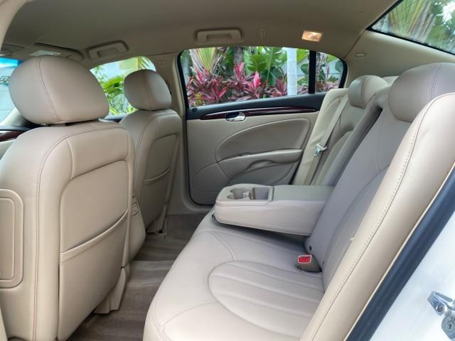 2008 White Opal /Cocoa/Cashmere Buick Lucerne CXL LOW MILES 40,989 1 OWNER (1G4HD57298U) with an 3.8L V6 SFI Engine engine, Automatic transmission, located at 4701 North Dixie Hwy, Pompano Beach, FL, 33064, (954) 422-2889, 26.240938, -80.123474 - OUR WEBPAGE FLORIDACARS1.COM HAS OVER 100 PHOTOS AND FREE CARFAX LINK 2008 Buick Lucerne CXL 1 OWNER CARFAX MINOR BUMPER SCUFF AUTO CHECK 1 OWNER NO ACCIDENTS Sedan 4 DR 3.8L V6 F Gasoline 28 MPG Front Wheel Drive Features ABS Brakes Air Conditioning Alloy Wheels AM/FM Stereo Automatic Transmission - Photo#79