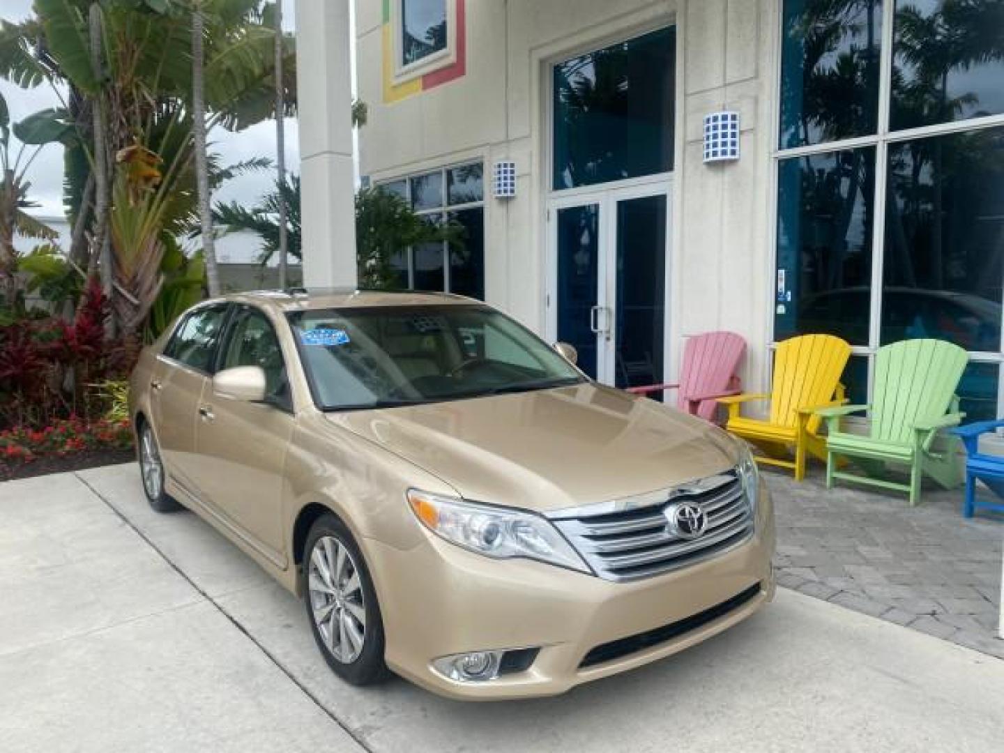 2011 Sandy Beach Metallic /Ivory Toyota Avalon Limited LEATHER LOADED SUNROOF (4T1BK3DB8BU) with an 3.5L DOHC EFI 24-Valve V6 Engine engine, Automatic transmission, located at 4701 North Dixie Hwy, Pompano Beach, FL, 33064, (954) 422-2889, 26.240938, -80.123474 - OUR WEBPAGE FLORIDACARS1.COM HAS OVER 100 PHOTOS AND FREE CARFAX LINK 2011 Toyota Avalon LIMITED LEATHER SUNROOF THE DASH HAS ABSOLUTELY NO CRACKS Sedan 4 DR 3.5L V6 F DOHC 24V Gasoline 29 MPG Front Wheel Drive Features A/C Seat(s) ABS Brakes Air Conditioning Alloy Wheels AM/FM Stereo Automatic Tran- Photo#1