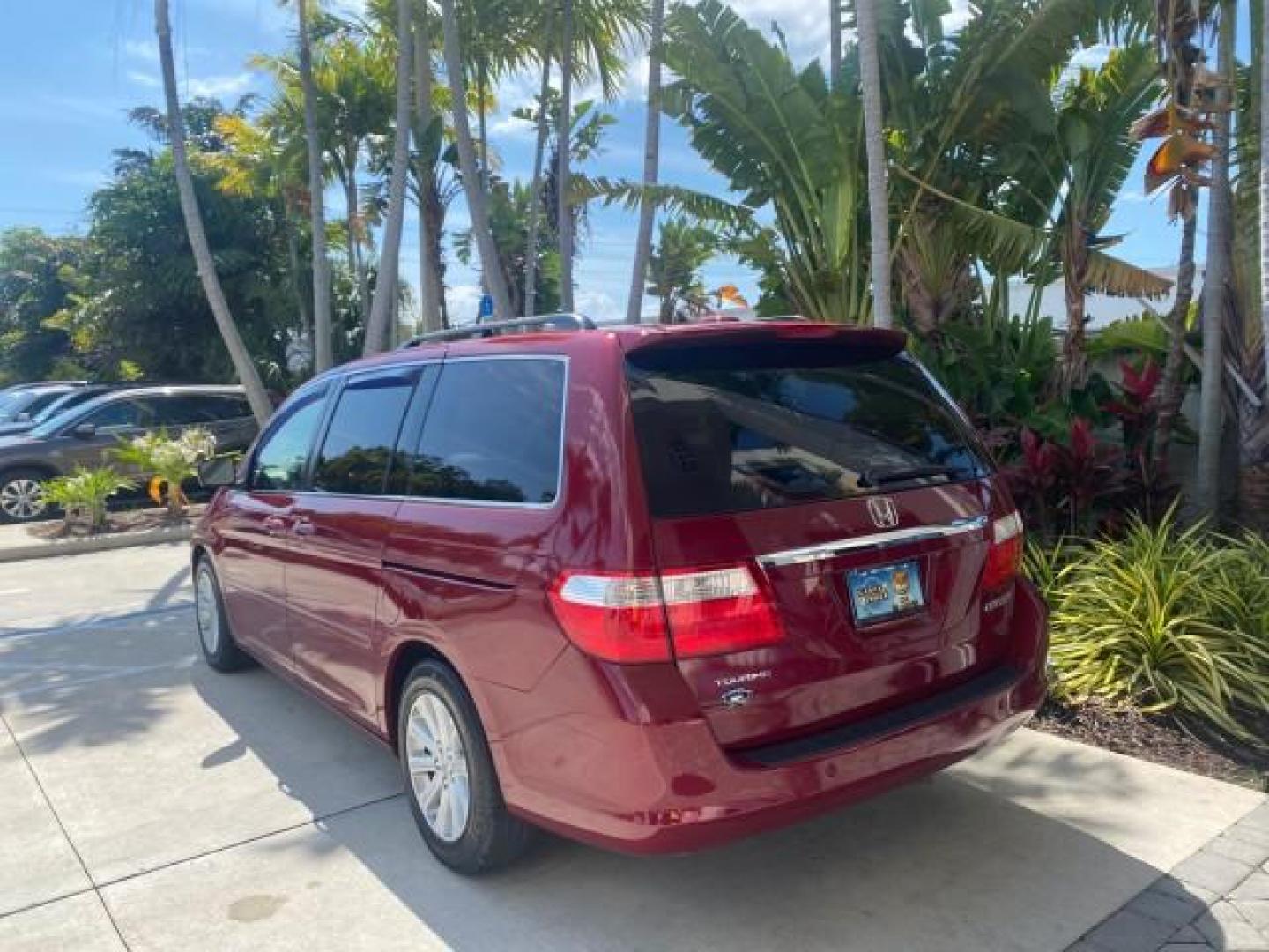 2005 Redrock Pearl /Ivory Honda Odyssey TOURING LOW MILES 62,337 FL (5FNRL38815B) with an 3.5L SOHC MPFI 24-Valve i-VTEC V6 Engine engine, Automatic transmission, located at 4701 North Dixie Hwy, Pompano Beach, FL, 33064, (954) 422-2889, 26.240938, -80.123474 - OUR WEBPAGE FLORIDACARS1.COM HAS OVER 100 PHOTOS AND FREE CARFAX LINK 2005 Honda Odyssey Touring LOADED LEATHER SUNROOF NAVIGATION Van 3.5L V6 F SOHC 24V Gasoline 28 MPG Front Wheel Drive Features ABS Brakes Air Conditioning Alloy Wheels AM/FM Stereo Automatic Transmission Auxiliary Audio Input CD A- Photo#30