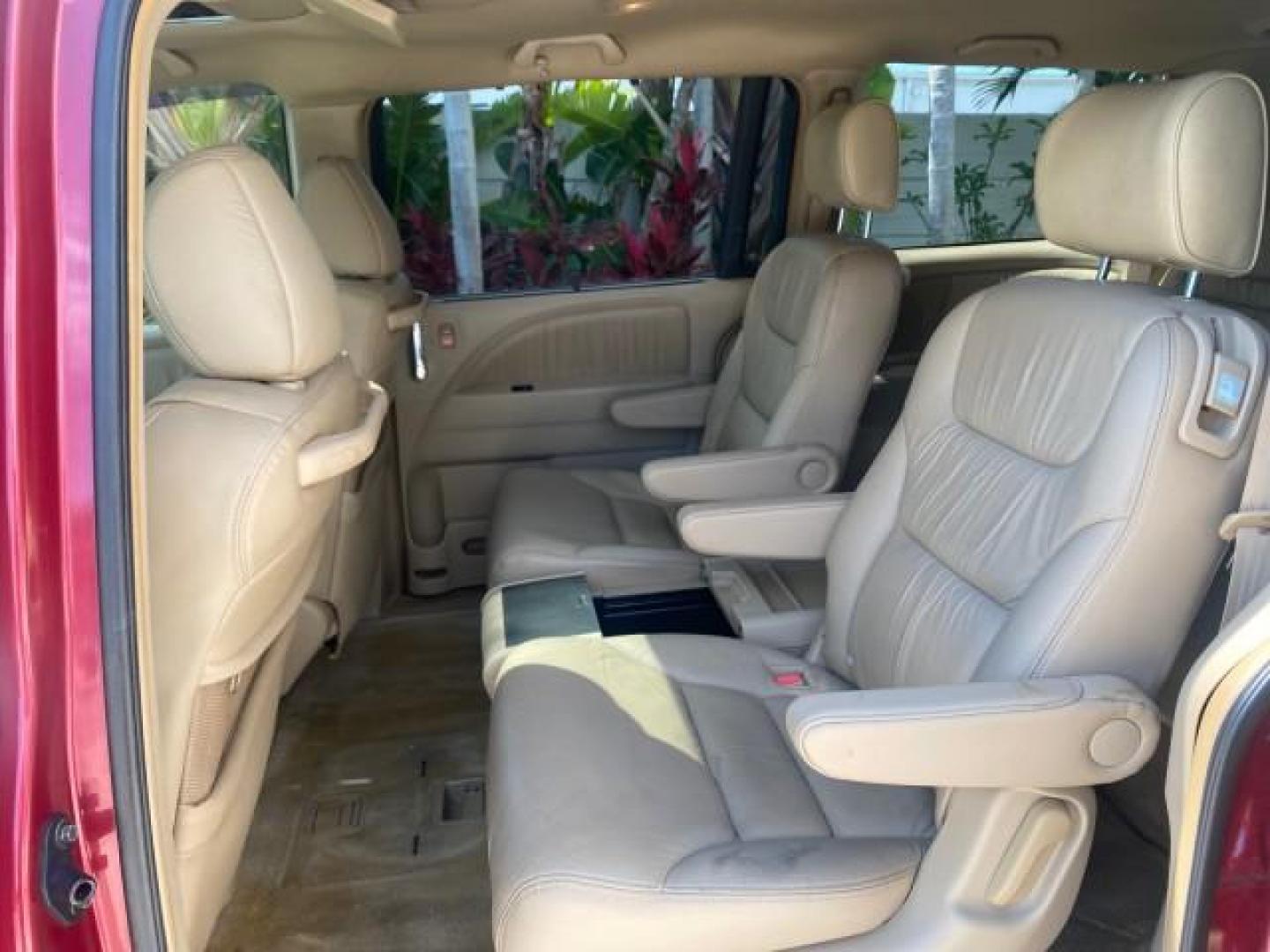 2005 Redrock Pearl /Ivory Honda Odyssey TOURING LOW MILES 62,337 FL (5FNRL38815B) with an 3.5L SOHC MPFI 24-Valve i-VTEC V6 Engine engine, Automatic transmission, located at 4701 North Dixie Hwy, Pompano Beach, FL, 33064, (954) 422-2889, 26.240938, -80.123474 - OUR WEBPAGE FLORIDACARS1.COM HAS OVER 100 PHOTOS AND FREE CARFAX LINK 2005 Honda Odyssey Touring LOADED LEATHER SUNROOF NAVIGATION Van 3.5L V6 F SOHC 24V Gasoline 28 MPG Front Wheel Drive Features ABS Brakes Air Conditioning Alloy Wheels AM/FM Stereo Automatic Transmission Auxiliary Audio Input CD A- Photo#76