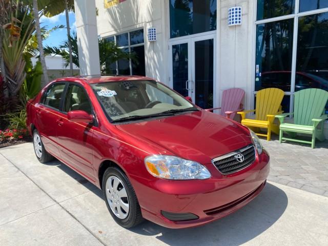 2005 Impulse Red Pearl /Light Gray Toyota Corolla S LOW MILES 48,006 1 OWNER (1NXBR30E15Z) with an 1.8L DOHC SEFI 16-Valve 4-Cyl Aluminum Engine engine, Automatic transmission, located at 4701 North Dixie Hwy, Pompano Beach, FL, 33064, (954) 422-2889, 26.240938, -80.123474 - OUR WEBPAGE FLORIDACARS1.COM HAS OVER 100 PHOTOS AND FREE CARFAX LINK 2005 Toyota Corolla S 1 OWNER Sedan 4 DR 1.8L I4 F DOHC 16V Gasoline 38 MPG Front Wheel Drive Features Air Conditioning AM/FM Stereo Automatic Transmission CD Audio Cloth Seats Cruise Control Power Locks Power Mirrors Power Window - Photo#1