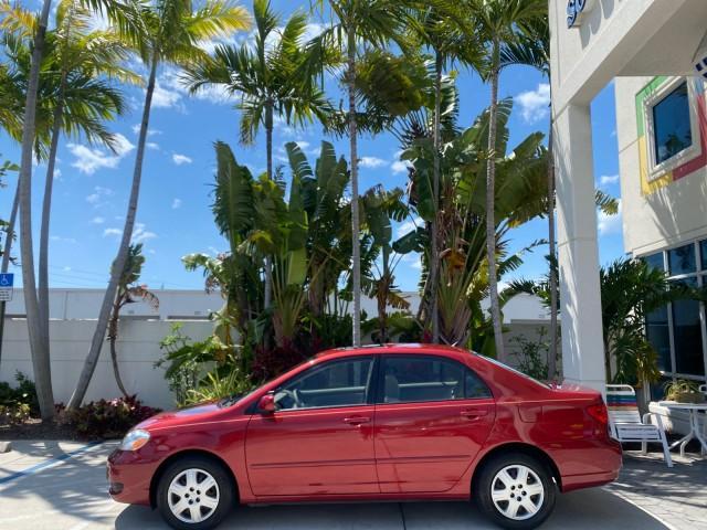 2005 Impulse Red Pearl /Light Gray Toyota Corolla S LOW MILES 48,006 1 OWNER (1NXBR30E15Z) with an 1.8L DOHC SEFI 16-Valve 4-Cyl Aluminum Engine engine, Automatic transmission, located at 4701 North Dixie Hwy, Pompano Beach, FL, 33064, (954) 422-2889, 26.240938, -80.123474 - OUR WEBPAGE FLORIDACARS1.COM HAS OVER 100 PHOTOS AND FREE CARFAX LINK 2005 Toyota Corolla S 1 OWNER Sedan 4 DR 1.8L I4 F DOHC 16V Gasoline 38 MPG Front Wheel Drive Features Air Conditioning AM/FM Stereo Automatic Transmission CD Audio Cloth Seats Cruise Control Power Locks Power Mirrors Power Window - Photo#4