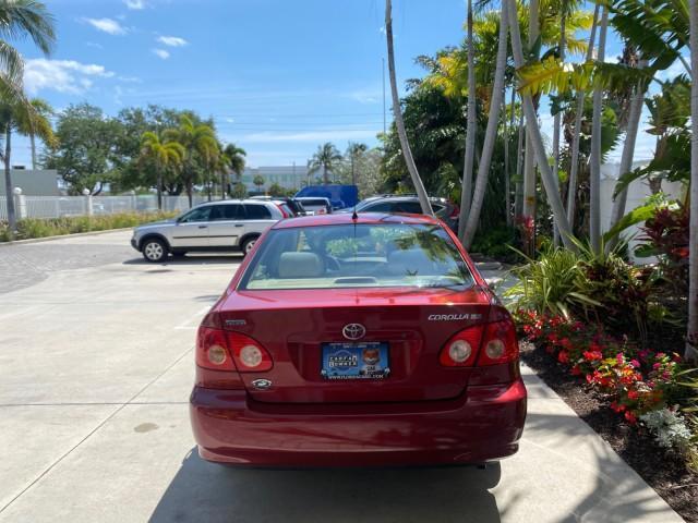 2005 Impulse Red Pearl /Light Gray Toyota Corolla S LOW MILES 48,006 1 OWNER (1NXBR30E15Z) with an 1.8L DOHC SEFI 16-Valve 4-Cyl Aluminum Engine engine, Automatic transmission, located at 4701 North Dixie Hwy, Pompano Beach, FL, 33064, (954) 422-2889, 26.240938, -80.123474 - OUR WEBPAGE FLORIDACARS1.COM HAS OVER 100 PHOTOS AND FREE CARFAX LINK 2005 Toyota Corolla S 1 OWNER Sedan 4 DR 1.8L I4 F DOHC 16V Gasoline 38 MPG Front Wheel Drive Features Air Conditioning AM/FM Stereo Automatic Transmission CD Audio Cloth Seats Cruise Control Power Locks Power Mirrors Power Window - Photo#6