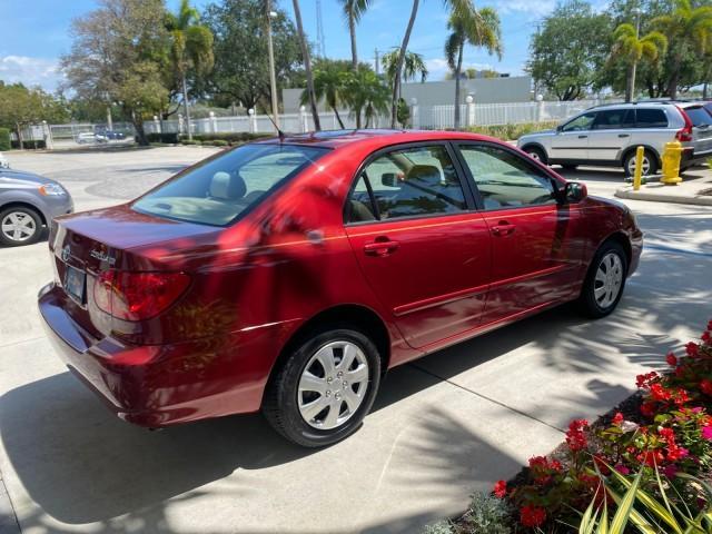 2005 Impulse Red Pearl /Light Gray Toyota Corolla S LOW MILES 48,006 1 OWNER (1NXBR30E15Z) with an 1.8L DOHC SEFI 16-Valve 4-Cyl Aluminum Engine engine, Automatic transmission, located at 4701 North Dixie Hwy, Pompano Beach, FL, 33064, (954) 422-2889, 26.240938, -80.123474 - OUR WEBPAGE FLORIDACARS1.COM HAS OVER 100 PHOTOS AND FREE CARFAX LINK 2005 Toyota Corolla S 1 OWNER Sedan 4 DR 1.8L I4 F DOHC 16V Gasoline 38 MPG Front Wheel Drive Features Air Conditioning AM/FM Stereo Automatic Transmission CD Audio Cloth Seats Cruise Control Power Locks Power Mirrors Power Window - Photo#7