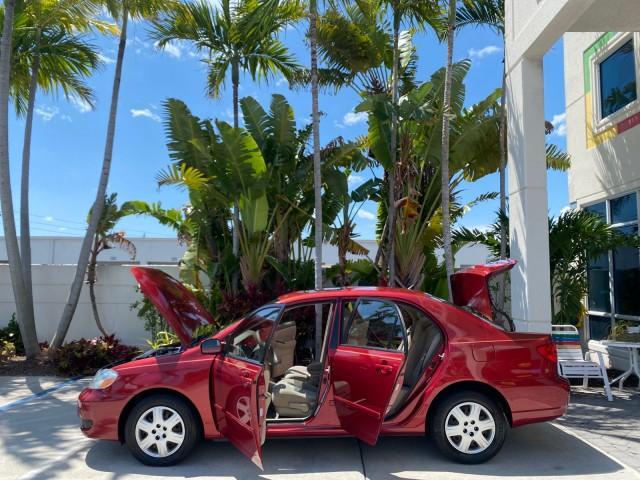 2005 Impulse Red Pearl /Light Gray Toyota Corolla S LOW MILES 48,006 1 OWNER (1NXBR30E15Z) with an 1.8L DOHC SEFI 16-Valve 4-Cyl Aluminum Engine engine, Automatic transmission, located at 4701 North Dixie Hwy, Pompano Beach, FL, 33064, (954) 422-2889, 26.240938, -80.123474 - OUR WEBPAGE FLORIDACARS1.COM HAS OVER 100 PHOTOS AND FREE CARFAX LINK 2005 Toyota Corolla S 1 OWNER Sedan 4 DR 1.8L I4 F DOHC 16V Gasoline 38 MPG Front Wheel Drive Features Air Conditioning AM/FM Stereo Automatic Transmission CD Audio Cloth Seats Cruise Control Power Locks Power Mirrors Power Window - Photo#8