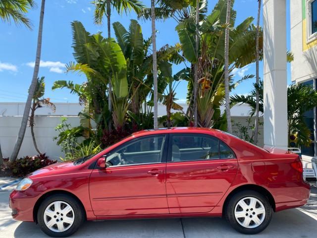2005 Impulse Red Pearl /Light Gray Toyota Corolla S LOW MILES 48,006 1 OWNER (1NXBR30E15Z) with an 1.8L DOHC SEFI 16-Valve 4-Cyl Aluminum Engine engine, Automatic transmission, located at 4701 North Dixie Hwy, Pompano Beach, FL, 33064, (954) 422-2889, 26.240938, -80.123474 - OUR WEBPAGE FLORIDACARS1.COM HAS OVER 100 PHOTOS AND FREE CARFAX LINK 2005 Toyota Corolla S 1 OWNER Sedan 4 DR 1.8L I4 F DOHC 16V Gasoline 38 MPG Front Wheel Drive Features Air Conditioning AM/FM Stereo Automatic Transmission CD Audio Cloth Seats Cruise Control Power Locks Power Mirrors Power Window - Photo#31