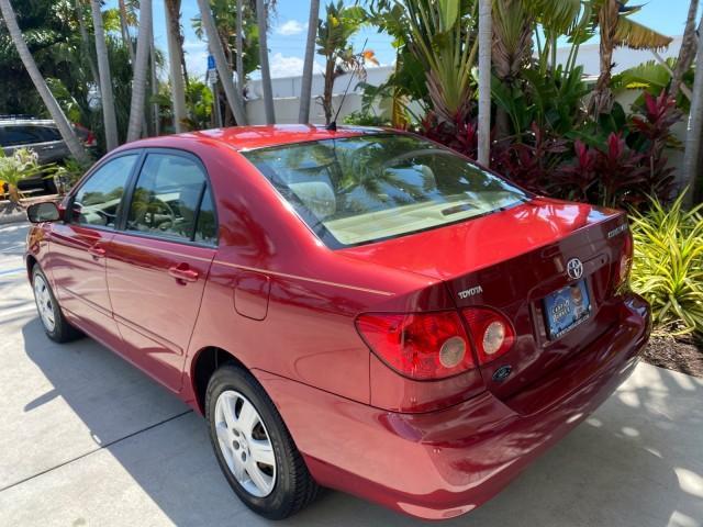 2005 Impulse Red Pearl /Light Gray Toyota Corolla S LOW MILES 48,006 1 OWNER (1NXBR30E15Z) with an 1.8L DOHC SEFI 16-Valve 4-Cyl Aluminum Engine engine, Automatic transmission, located at 4701 North Dixie Hwy, Pompano Beach, FL, 33064, (954) 422-2889, 26.240938, -80.123474 - OUR WEBPAGE FLORIDACARS1.COM HAS OVER 100 PHOTOS AND FREE CARFAX LINK 2005 Toyota Corolla S 1 OWNER Sedan 4 DR 1.8L I4 F DOHC 16V Gasoline 38 MPG Front Wheel Drive Features Air Conditioning AM/FM Stereo Automatic Transmission CD Audio Cloth Seats Cruise Control Power Locks Power Mirrors Power Window - Photo#33