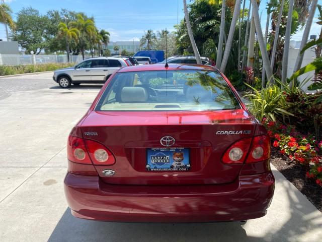 2005 Impulse Red Pearl /Light Gray Toyota Corolla S LOW MILES 48,006 1 OWNER (1NXBR30E15Z) with an 1.8L DOHC SEFI 16-Valve 4-Cyl Aluminum Engine engine, Automatic transmission, located at 4701 North Dixie Hwy, Pompano Beach, FL, 33064, (954) 422-2889, 26.240938, -80.123474 - OUR WEBPAGE FLORIDACARS1.COM HAS OVER 100 PHOTOS AND FREE CARFAX LINK 2005 Toyota Corolla S 1 OWNER Sedan 4 DR 1.8L I4 F DOHC 16V Gasoline 38 MPG Front Wheel Drive Features Air Conditioning AM/FM Stereo Automatic Transmission CD Audio Cloth Seats Cruise Control Power Locks Power Mirrors Power Window - Photo#35