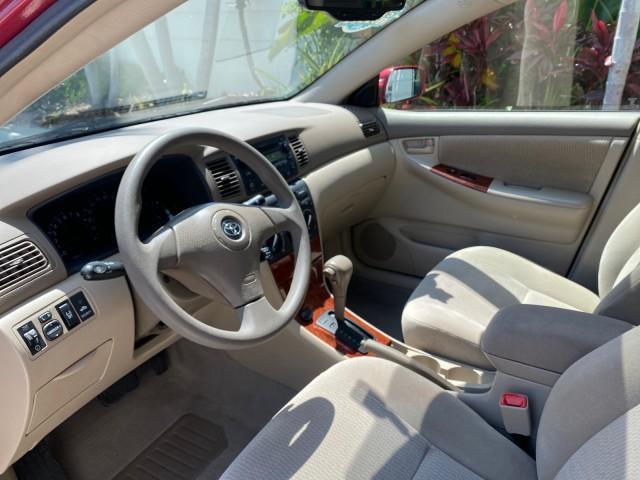 2005 Impulse Red Pearl /Light Gray Toyota Corolla S LOW MILES 48,006 1 OWNER (1NXBR30E15Z) with an 1.8L DOHC SEFI 16-Valve 4-Cyl Aluminum Engine engine, Automatic transmission, located at 4701 North Dixie Hwy, Pompano Beach, FL, 33064, (954) 422-2889, 26.240938, -80.123474 - OUR WEBPAGE FLORIDACARS1.COM HAS OVER 100 PHOTOS AND FREE CARFAX LINK 2005 Toyota Corolla S 1 OWNER Sedan 4 DR 1.8L I4 F DOHC 16V Gasoline 38 MPG Front Wheel Drive Features Air Conditioning AM/FM Stereo Automatic Transmission CD Audio Cloth Seats Cruise Control Power Locks Power Mirrors Power Window - Photo#45