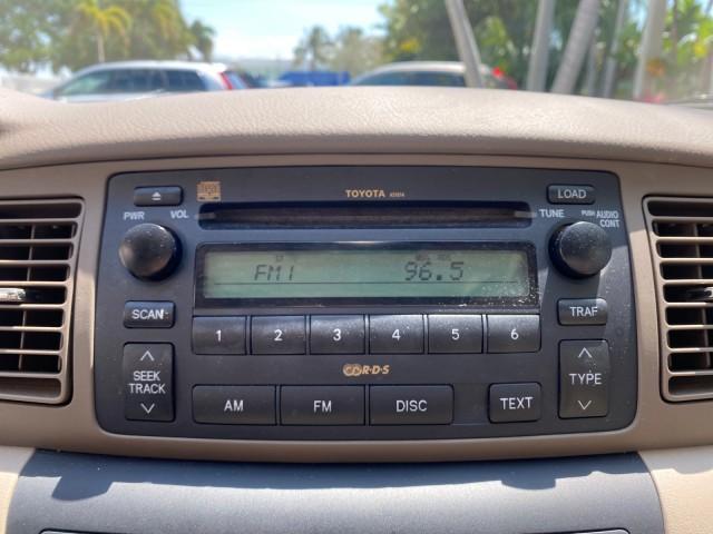 2005 Impulse Red Pearl /Light Gray Toyota Corolla S LOW MILES 48,006 1 OWNER (1NXBR30E15Z) with an 1.8L DOHC SEFI 16-Valve 4-Cyl Aluminum Engine engine, Automatic transmission, located at 4701 North Dixie Hwy, Pompano Beach, FL, 33064, (954) 422-2889, 26.240938, -80.123474 - OUR WEBPAGE FLORIDACARS1.COM HAS OVER 100 PHOTOS AND FREE CARFAX LINK 2005 Toyota Corolla S 1 OWNER Sedan 4 DR 1.8L I4 F DOHC 16V Gasoline 38 MPG Front Wheel Drive Features Air Conditioning AM/FM Stereo Automatic Transmission CD Audio Cloth Seats Cruise Control Power Locks Power Mirrors Power Window - Photo#54