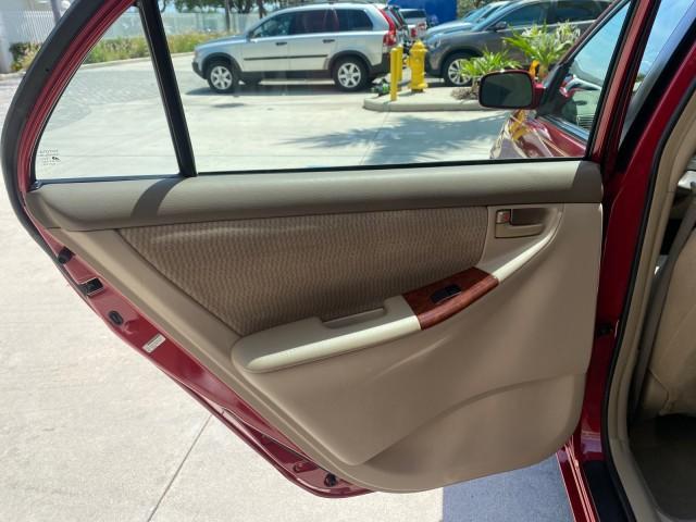 2005 Impulse Red Pearl /Light Gray Toyota Corolla S LOW MILES 48,006 1 OWNER (1NXBR30E15Z) with an 1.8L DOHC SEFI 16-Valve 4-Cyl Aluminum Engine engine, Automatic transmission, located at 4701 North Dixie Hwy, Pompano Beach, FL, 33064, (954) 422-2889, 26.240938, -80.123474 - OUR WEBPAGE FLORIDACARS1.COM HAS OVER 100 PHOTOS AND FREE CARFAX LINK 2005 Toyota Corolla S 1 OWNER Sedan 4 DR 1.8L I4 F DOHC 16V Gasoline 38 MPG Front Wheel Drive Features Air Conditioning AM/FM Stereo Automatic Transmission CD Audio Cloth Seats Cruise Control Power Locks Power Mirrors Power Window - Photo#70