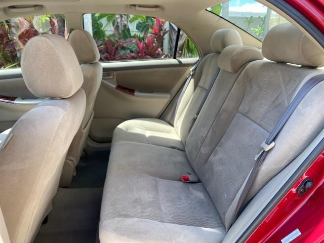 2005 Impulse Red Pearl /Light Gray Toyota Corolla S LOW MILES 48,006 1 OWNER (1NXBR30E15Z) with an 1.8L DOHC SEFI 16-Valve 4-Cyl Aluminum Engine engine, Automatic transmission, located at 4701 North Dixie Hwy, Pompano Beach, FL, 33064, (954) 422-2889, 26.240938, -80.123474 - OUR WEBPAGE FLORIDACARS1.COM HAS OVER 100 PHOTOS AND FREE CARFAX LINK 2005 Toyota Corolla S 1 OWNER Sedan 4 DR 1.8L I4 F DOHC 16V Gasoline 38 MPG Front Wheel Drive Features Air Conditioning AM/FM Stereo Automatic Transmission CD Audio Cloth Seats Cruise Control Power Locks Power Mirrors Power Window - Photo#71