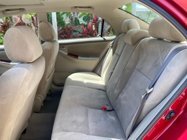 2005 Impulse Red Pearl /Light Gray Toyota Corolla S LOW MILES 48,006 1 OWNER (1NXBR30E15Z) with an 1.8L DOHC SEFI 16-Valve 4-Cyl Aluminum Engine engine, Automatic transmission, located at 4701 North Dixie Hwy, Pompano Beach, FL, 33064, (954) 422-2889, 26.240938, -80.123474 - OUR WEBPAGE FLORIDACARS1.COM HAS OVER 100 PHOTOS AND FREE CARFAX LINK 2005 Toyota Corolla S 1 OWNER Sedan 4 DR 1.8L I4 F DOHC 16V Gasoline 38 MPG Front Wheel Drive Features Air Conditioning AM/FM Stereo Automatic Transmission CD Audio Cloth Seats Cruise Control Power Locks Power Mirrors Power Window - Photo#72
