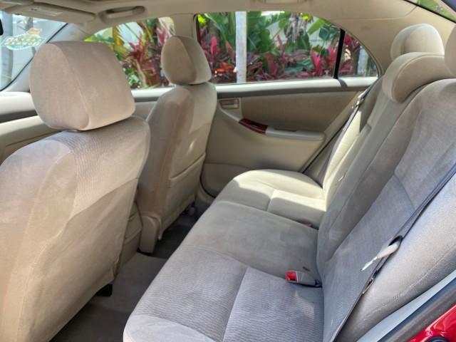 2005 Impulse Red Pearl /Light Gray Toyota Corolla S LOW MILES 48,006 1 OWNER (1NXBR30E15Z) with an 1.8L DOHC SEFI 16-Valve 4-Cyl Aluminum Engine engine, Automatic transmission, located at 4701 North Dixie Hwy, Pompano Beach, FL, 33064, (954) 422-2889, 26.240938, -80.123474 - OUR WEBPAGE FLORIDACARS1.COM HAS OVER 100 PHOTOS AND FREE CARFAX LINK 2005 Toyota Corolla S 1 OWNER Sedan 4 DR 1.8L I4 F DOHC 16V Gasoline 38 MPG Front Wheel Drive Features Air Conditioning AM/FM Stereo Automatic Transmission CD Audio Cloth Seats Cruise Control Power Locks Power Mirrors Power Window - Photo#73