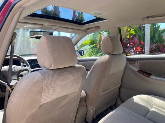 2005 Impulse Red Pearl /Light Gray Toyota Corolla S LOW MILES 48,006 1 OWNER (1NXBR30E15Z) with an 1.8L DOHC SEFI 16-Valve 4-Cyl Aluminum Engine engine, Automatic transmission, located at 4701 North Dixie Hwy, Pompano Beach, FL, 33064, (954) 422-2889, 26.240938, -80.123474 - OUR WEBPAGE FLORIDACARS1.COM HAS OVER 100 PHOTOS AND FREE CARFAX LINK 2005 Toyota Corolla S 1 OWNER Sedan 4 DR 1.8L I4 F DOHC 16V Gasoline 38 MPG Front Wheel Drive Features Air Conditioning AM/FM Stereo Automatic Transmission CD Audio Cloth Seats Cruise Control Power Locks Power Mirrors Power Window - Photo#75