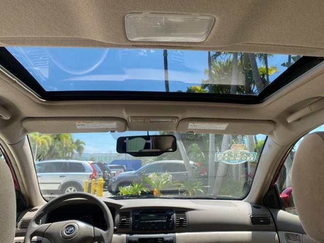 2005 Impulse Red Pearl /Light Gray Toyota Corolla S LOW MILES 48,006 1 OWNER (1NXBR30E15Z) with an 1.8L DOHC SEFI 16-Valve 4-Cyl Aluminum Engine engine, Automatic transmission, located at 4701 North Dixie Hwy, Pompano Beach, FL, 33064, (954) 422-2889, 26.240938, -80.123474 - OUR WEBPAGE FLORIDACARS1.COM HAS OVER 100 PHOTOS AND FREE CARFAX LINK 2005 Toyota Corolla S 1 OWNER Sedan 4 DR 1.8L I4 F DOHC 16V Gasoline 38 MPG Front Wheel Drive Features Air Conditioning AM/FM Stereo Automatic Transmission CD Audio Cloth Seats Cruise Control Power Locks Power Mirrors Power Window - Photo#78