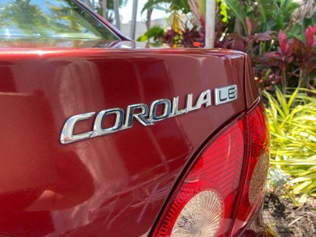 2005 Impulse Red Pearl /Light Gray Toyota Corolla S LOW MILES 48,006 1 OWNER (1NXBR30E15Z) with an 1.8L DOHC SEFI 16-Valve 4-Cyl Aluminum Engine engine, Automatic transmission, located at 4701 North Dixie Hwy, Pompano Beach, FL, 33064, (954) 422-2889, 26.240938, -80.123474 - OUR WEBPAGE FLORIDACARS1.COM HAS OVER 100 PHOTOS AND FREE CARFAX LINK 2005 Toyota Corolla S 1 OWNER Sedan 4 DR 1.8L I4 F DOHC 16V Gasoline 38 MPG Front Wheel Drive Features Air Conditioning AM/FM Stereo Automatic Transmission CD Audio Cloth Seats Cruise Control Power Locks Power Mirrors Power Window - Photo#87