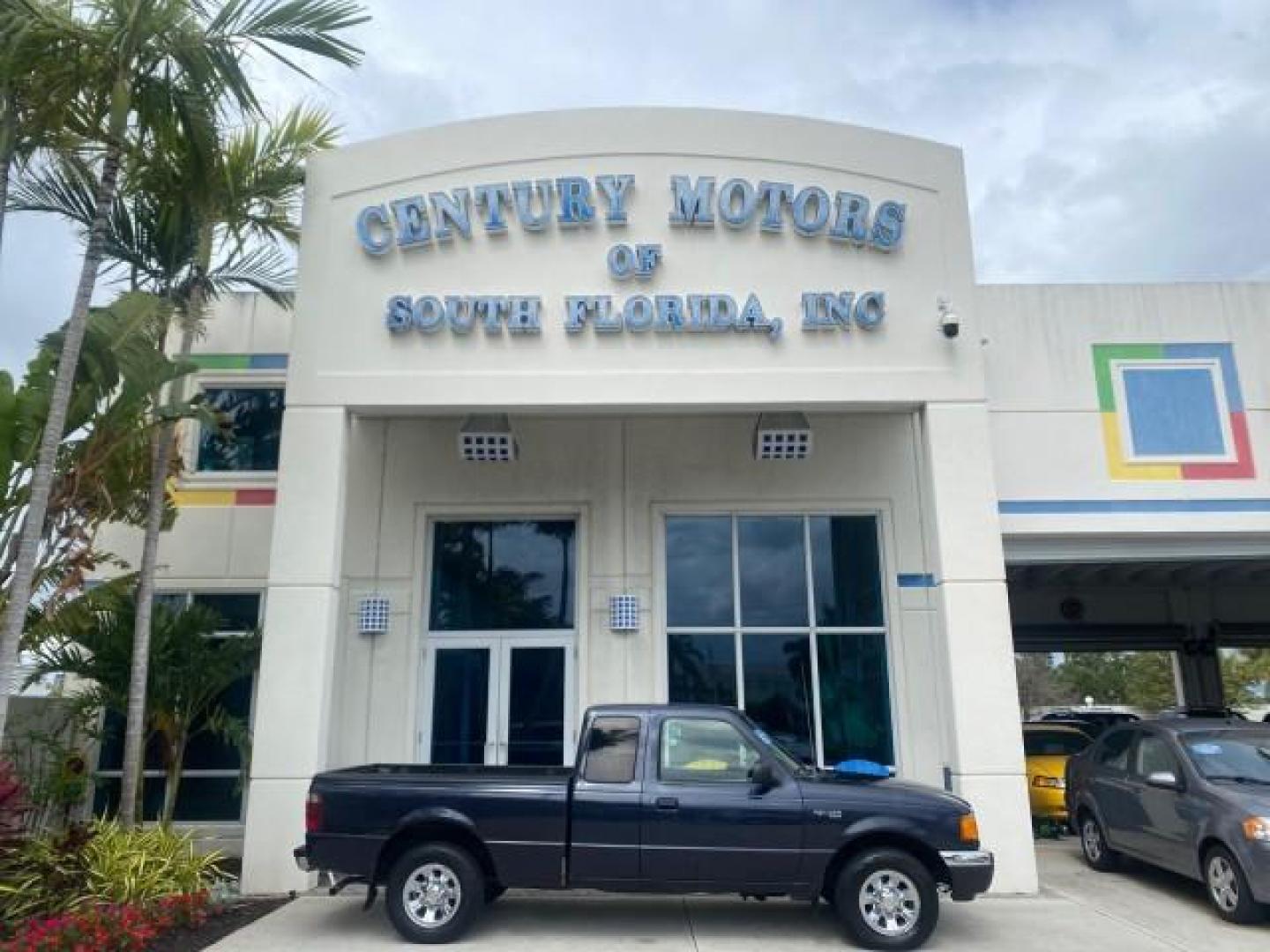 2003 Deep Wedgewood Blue Metallic /Dark Graphite Ford Ranger XLT AUTO X CAB LOW MILES 76,750 (1FTYR44V53P) with an 3.0L SEFI Flex-Fuel FFV V6 Engine engine, Automatic transmission, located at 4701 North Dixie Hwy, Pompano Beach, FL, 33064, (954) 422-2889, 26.240938, -80.123474 - OUR WEBPAGE FLORIDACARS1.COM HAS OVER 100 PHOTOS AND FREE CARFAX LINK 2003 Ford Ranger XLT AUTO AC LOADED GOOD FOR POOL SERVICE OR DELIEVERY SERVICE VERY DEPENDABLE 4 Door Extended Cab Pickup 3.0L V6 F Flex Fuel 23 MPG Rear Wheel Drive Features ABS Brakes Air Conditioning AM/FM Stereo Automatic Tran- Photo#0
