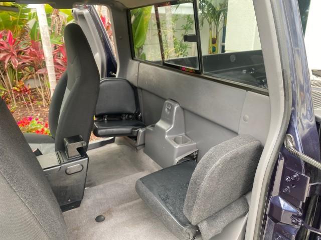 2003 Deep Wedgewood Blue Metallic /Dark Graphite Ford Ranger XLT AUTO X CAB LOW MILES 76,750 (1FTYR44V53P) with an 3.0L SEFI Flex-Fuel FFV V6 Engine engine, Automatic transmission, located at 4701 North Dixie Hwy, Pompano Beach, FL, 33064, (954) 422-2889, 26.240938, -80.123474 - OUR WEBPAGE FLORIDACARS1.COM HAS OVER 100 PHOTOS AND FREE CARFAX LINK 2003 Ford Ranger XLT AUTO AC LOADED GOOD FOR POOL SERVICE OR DELIEVERY SERVICE VERY DEPENDABLE 4 Door Extended Cab Pickup 3.0L V6 F Flex Fuel 23 MPG Rear Wheel Drive Features ABS Brakes Air Conditioning AM/FM Stereo Automatic Tran - Photo#14