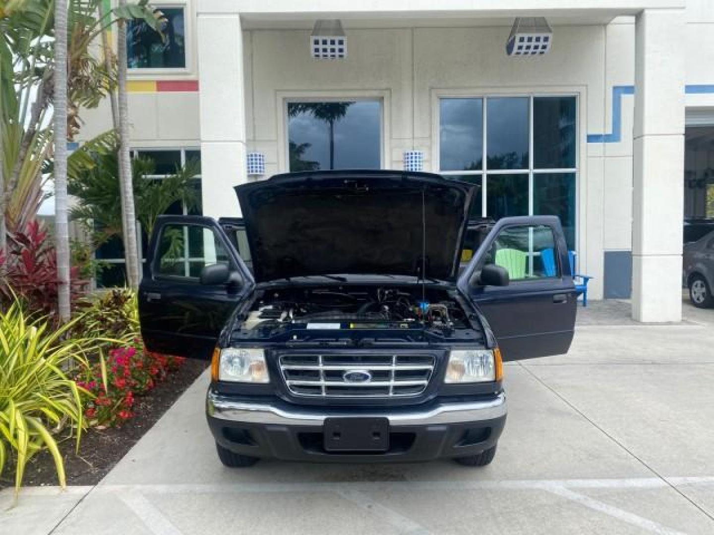 2003 Deep Wedgewood Blue Metallic /Dark Graphite Ford Ranger XLT AUTO X CAB LOW MILES 76,750 (1FTYR44V53P) with an 3.0L SEFI Flex-Fuel FFV V6 Engine engine, Automatic transmission, located at 4701 North Dixie Hwy, Pompano Beach, FL, 33064, (954) 422-2889, 26.240938, -80.123474 - OUR WEBPAGE FLORIDACARS1.COM HAS OVER 100 PHOTOS AND FREE CARFAX LINK 2003 Ford Ranger XLT AUTO AC LOADED GOOD FOR POOL SERVICE OR DELIEVERY SERVICE VERY DEPENDABLE 4 Door Extended Cab Pickup 3.0L V6 F Flex Fuel 23 MPG Rear Wheel Drive Features ABS Brakes Air Conditioning AM/FM Stereo Automatic Tran- Photo#16