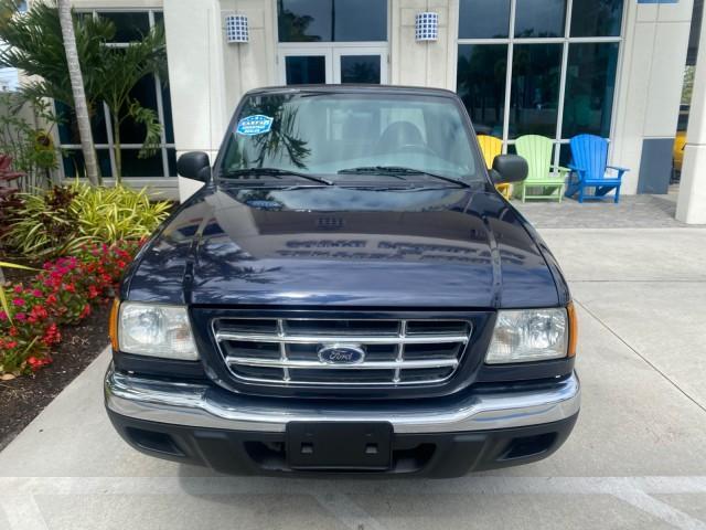 2003 Deep Wedgewood Blue Metallic /Dark Graphite Ford Ranger XLT AUTO X CAB LOW MILES 76,750 (1FTYR44V53P) with an 3.0L SEFI Flex-Fuel FFV V6 Engine engine, Automatic transmission, located at 4701 North Dixie Hwy, Pompano Beach, FL, 33064, (954) 422-2889, 26.240938, -80.123474 - OUR WEBPAGE FLORIDACARS1.COM HAS OVER 100 PHOTOS AND FREE CARFAX LINK 2003 Ford Ranger XLT AUTO AC LOADED GOOD FOR POOL SERVICE OR DELIEVERY SERVICE VERY DEPENDABLE 4 Door Extended Cab Pickup 3.0L V6 F Flex Fuel 23 MPG Rear Wheel Drive Features ABS Brakes Air Conditioning AM/FM Stereo Automatic Tran - Photo#27