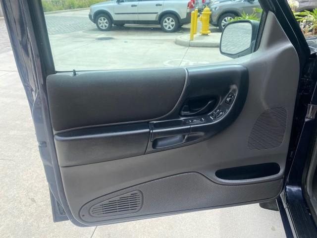 2003 Deep Wedgewood Blue Metallic /Dark Graphite Ford Ranger XLT AUTO X CAB LOW MILES 76,750 (1FTYR44V53P) with an 3.0L SEFI Flex-Fuel FFV V6 Engine engine, Automatic transmission, located at 4701 North Dixie Hwy, Pompano Beach, FL, 33064, (954) 422-2889, 26.240938, -80.123474 - OUR WEBPAGE FLORIDACARS1.COM HAS OVER 100 PHOTOS AND FREE CARFAX LINK 2003 Ford Ranger XLT AUTO AC LOADED GOOD FOR POOL SERVICE OR DELIEVERY SERVICE VERY DEPENDABLE 4 Door Extended Cab Pickup 3.0L V6 F Flex Fuel 23 MPG Rear Wheel Drive Features ABS Brakes Air Conditioning AM/FM Stereo Automatic Tran - Photo#42