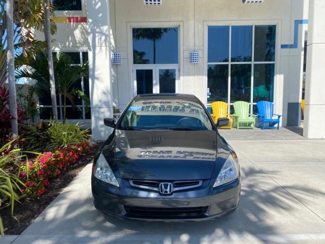 2004 Graphite Pearl /Gray Honda Accord Sdn LX LOW MILES 68,079 (1HGCM56344A) with an 2.4L DOHC MPFI 16-Valve i-VTEC I4 Engine engine, Automatic transmission, located at 4701 North Dixie Hwy, Pompano Beach, FL, 33064, (954) 422-2889, 26.240938, -80.123474 - OUR WEBPAGE FLORIDACARS1.COM HAS OVER 100 PHOTOS AND FREE CARFAX LINK 2004 Honda Accord LX Sedan 4 DR 2.4L I4 F DOHC Gasoline 34 MPG Front Wheel Drive Features ABS Brakes Air Conditioning AM/FM Stereo Automatic Transmission Cassette Player CD Audio Cloth Seats Cruise Control Power Locks Power Mirror - Photo#26