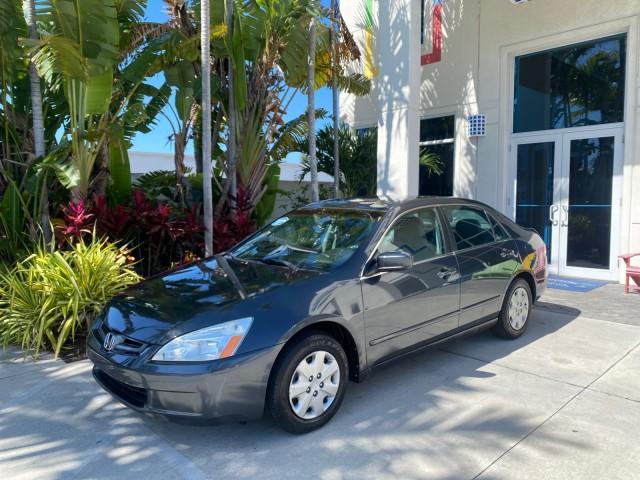 2004 Graphite Pearl /Gray Honda Accord Sdn LX LOW MILES 68,079 (1HGCM56344A) with an 2.4L DOHC MPFI 16-Valve i-VTEC I4 Engine engine, Automatic transmission, located at 4701 North Dixie Hwy, Pompano Beach, FL, 33064, (954) 422-2889, 26.240938, -80.123474 - OUR WEBPAGE FLORIDACARS1.COM HAS OVER 100 PHOTOS AND FREE CARFAX LINK 2004 Honda Accord LX Sedan 4 DR 2.4L I4 F DOHC Gasoline 34 MPG Front Wheel Drive Features ABS Brakes Air Conditioning AM/FM Stereo Automatic Transmission Cassette Player CD Audio Cloth Seats Cruise Control Power Locks Power Mirror - Photo#28