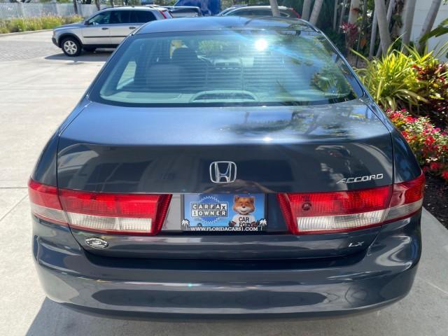 2004 Graphite Pearl /Gray Honda Accord Sdn LX LOW MILES 68,079 (1HGCM56344A) with an 2.4L DOHC MPFI 16-Valve i-VTEC I4 Engine engine, Automatic transmission, located at 4701 North Dixie Hwy, Pompano Beach, FL, 33064, (954) 422-2889, 26.240938, -80.123474 - OUR WEBPAGE FLORIDACARS1.COM HAS OVER 100 PHOTOS AND FREE CARFAX LINK 2004 Honda Accord LX Sedan 4 DR 2.4L I4 F DOHC Gasoline 34 MPG Front Wheel Drive Features ABS Brakes Air Conditioning AM/FM Stereo Automatic Transmission Cassette Player CD Audio Cloth Seats Cruise Control Power Locks Power Mirror - Photo#35