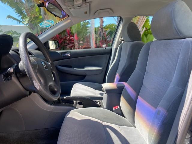 2004 Graphite Pearl /Gray Honda Accord Sdn LX LOW MILES 68,079 (1HGCM56344A) with an 2.4L DOHC MPFI 16-Valve i-VTEC I4 Engine engine, Automatic transmission, located at 4701 North Dixie Hwy, Pompano Beach, FL, 33064, (954) 422-2889, 26.240938, -80.123474 - OUR WEBPAGE FLORIDACARS1.COM HAS OVER 100 PHOTOS AND FREE CARFAX LINK 2004 Honda Accord LX Sedan 4 DR 2.4L I4 F DOHC Gasoline 34 MPG Front Wheel Drive Features ABS Brakes Air Conditioning AM/FM Stereo Automatic Transmission Cassette Player CD Audio Cloth Seats Cruise Control Power Locks Power Mirror - Photo#43
