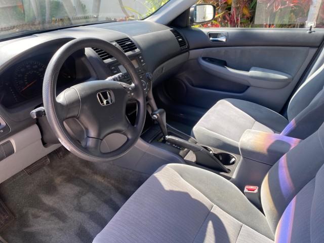 2004 Graphite Pearl /Gray Honda Accord Sdn LX LOW MILES 68,079 (1HGCM56344A) with an 2.4L DOHC MPFI 16-Valve i-VTEC I4 Engine engine, Automatic transmission, located at 4701 North Dixie Hwy, Pompano Beach, FL, 33064, (954) 422-2889, 26.240938, -80.123474 - OUR WEBPAGE FLORIDACARS1.COM HAS OVER 100 PHOTOS AND FREE CARFAX LINK 2004 Honda Accord LX Sedan 4 DR 2.4L I4 F DOHC Gasoline 34 MPG Front Wheel Drive Features ABS Brakes Air Conditioning AM/FM Stereo Automatic Transmission Cassette Player CD Audio Cloth Seats Cruise Control Power Locks Power Mirror - Photo#45