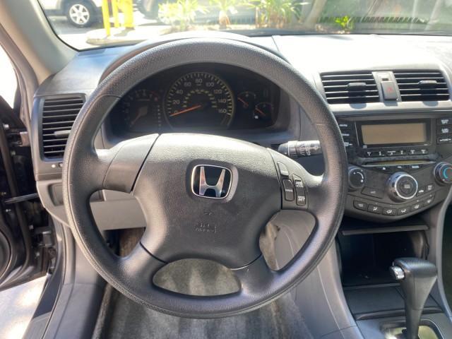 2004 Graphite Pearl /Gray Honda Accord Sdn LX LOW MILES 68,079 (1HGCM56344A) with an 2.4L DOHC MPFI 16-Valve i-VTEC I4 Engine engine, Automatic transmission, located at 4701 North Dixie Hwy, Pompano Beach, FL, 33064, (954) 422-2889, 26.240938, -80.123474 - OUR WEBPAGE FLORIDACARS1.COM HAS OVER 100 PHOTOS AND FREE CARFAX LINK 2004 Honda Accord LX Sedan 4 DR 2.4L I4 F DOHC Gasoline 34 MPG Front Wheel Drive Features ABS Brakes Air Conditioning AM/FM Stereo Automatic Transmission Cassette Player CD Audio Cloth Seats Cruise Control Power Locks Power Mirror - Photo#48