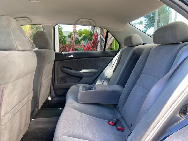 2004 Graphite Pearl /Gray Honda Accord Sdn LX LOW MILES 68,079 (1HGCM56344A) with an 2.4L DOHC MPFI 16-Valve i-VTEC I4 Engine engine, Automatic transmission, located at 4701 North Dixie Hwy, Pompano Beach, FL, 33064, (954) 422-2889, 26.240938, -80.123474 - OUR WEBPAGE FLORIDACARS1.COM HAS OVER 100 PHOTOS AND FREE CARFAX LINK 2004 Honda Accord LX Sedan 4 DR 2.4L I4 F DOHC Gasoline 34 MPG Front Wheel Drive Features ABS Brakes Air Conditioning AM/FM Stereo Automatic Transmission Cassette Player CD Audio Cloth Seats Cruise Control Power Locks Power Mirror - Photo#72