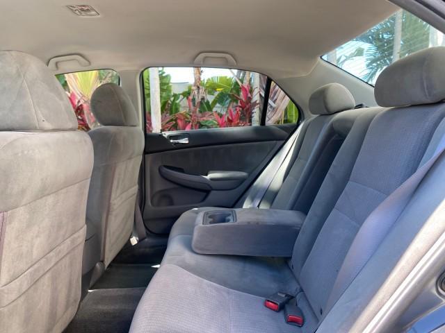 2004 Graphite Pearl /Gray Honda Accord Sdn LX LOW MILES 68,079 (1HGCM56344A) with an 2.4L DOHC MPFI 16-Valve i-VTEC I4 Engine engine, Automatic transmission, located at 4701 North Dixie Hwy, Pompano Beach, FL, 33064, (954) 422-2889, 26.240938, -80.123474 - OUR WEBPAGE FLORIDACARS1.COM HAS OVER 100 PHOTOS AND FREE CARFAX LINK 2004 Honda Accord LX Sedan 4 DR 2.4L I4 F DOHC Gasoline 34 MPG Front Wheel Drive Features ABS Brakes Air Conditioning AM/FM Stereo Automatic Transmission Cassette Player CD Audio Cloth Seats Cruise Control Power Locks Power Mirror - Photo#73