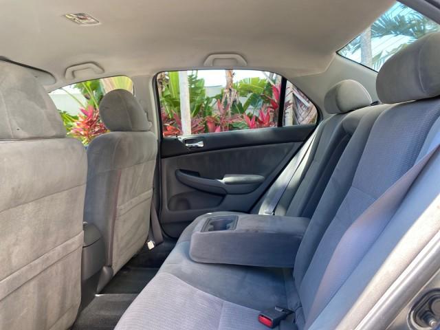 2004 Graphite Pearl /Gray Honda Accord Sdn LX LOW MILES 68,079 (1HGCM56344A) with an 2.4L DOHC MPFI 16-Valve i-VTEC I4 Engine engine, Automatic transmission, located at 4701 North Dixie Hwy, Pompano Beach, FL, 33064, (954) 422-2889, 26.240938, -80.123474 - OUR WEBPAGE FLORIDACARS1.COM HAS OVER 100 PHOTOS AND FREE CARFAX LINK 2004 Honda Accord LX Sedan 4 DR 2.4L I4 F DOHC Gasoline 34 MPG Front Wheel Drive Features ABS Brakes Air Conditioning AM/FM Stereo Automatic Transmission Cassette Player CD Audio Cloth Seats Cruise Control Power Locks Power Mirror - Photo#74