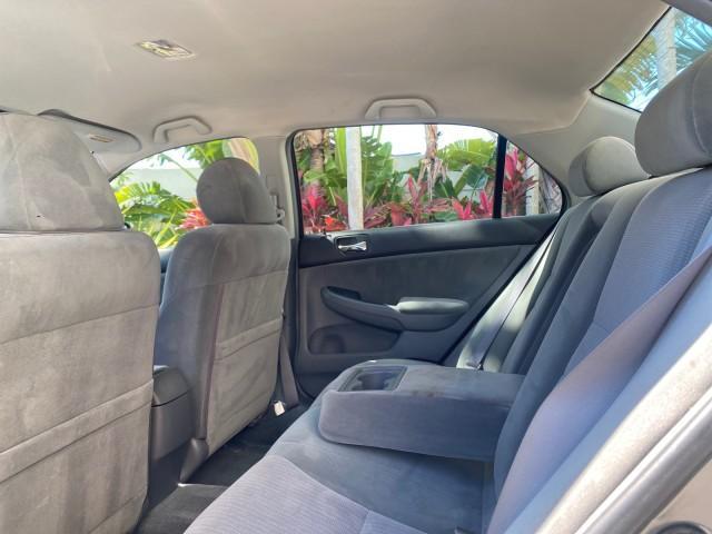 2004 Graphite Pearl /Gray Honda Accord Sdn LX LOW MILES 68,079 (1HGCM56344A) with an 2.4L DOHC MPFI 16-Valve i-VTEC I4 Engine engine, Automatic transmission, located at 4701 North Dixie Hwy, Pompano Beach, FL, 33064, (954) 422-2889, 26.240938, -80.123474 - OUR WEBPAGE FLORIDACARS1.COM HAS OVER 100 PHOTOS AND FREE CARFAX LINK 2004 Honda Accord LX Sedan 4 DR 2.4L I4 F DOHC Gasoline 34 MPG Front Wheel Drive Features ABS Brakes Air Conditioning AM/FM Stereo Automatic Transmission Cassette Player CD Audio Cloth Seats Cruise Control Power Locks Power Mirror - Photo#75