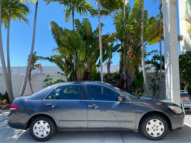 2004 Graphite Pearl /Gray Honda Accord Sdn LX LOW MILES 68,079 (1HGCM56344A) with an 2.4L DOHC MPFI 16-Valve i-VTEC I4 Engine engine, Automatic transmission, located at 4701 North Dixie Hwy, Pompano Beach, FL, 33064, (954) 422-2889, 26.240938, -80.123474 - OUR WEBPAGE FLORIDACARS1.COM HAS OVER 100 PHOTOS AND FREE CARFAX LINK 2004 Honda Accord LX Sedan 4 DR 2.4L I4 F DOHC Gasoline 34 MPG Front Wheel Drive Features ABS Brakes Air Conditioning AM/FM Stereo Automatic Transmission Cassette Player CD Audio Cloth Seats Cruise Control Power Locks Power Mirror - Photo#95