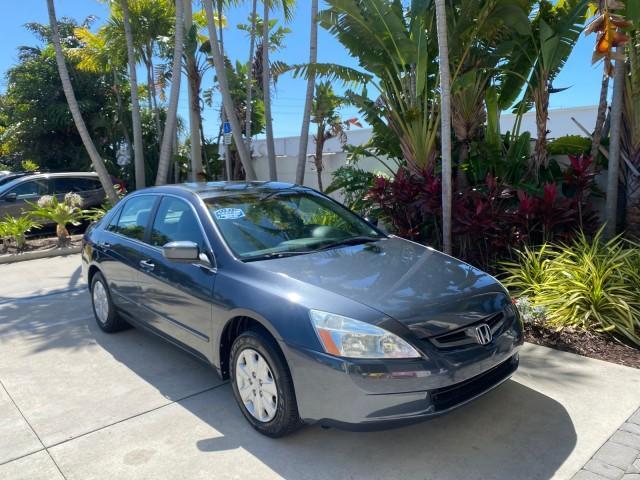 2004 Graphite Pearl /Gray Honda Accord Sdn LX LOW MILES 68,079 (1HGCM56344A) with an 2.4L DOHC MPFI 16-Valve i-VTEC I4 Engine engine, Automatic transmission, located at 4701 North Dixie Hwy, Pompano Beach, FL, 33064, (954) 422-2889, 26.240938, -80.123474 - OUR WEBPAGE FLORIDACARS1.COM HAS OVER 100 PHOTOS AND FREE CARFAX LINK 2004 Honda Accord LX Sedan 4 DR 2.4L I4 F DOHC Gasoline 34 MPG Front Wheel Drive Features ABS Brakes Air Conditioning AM/FM Stereo Automatic Transmission Cassette Player CD Audio Cloth Seats Cruise Control Power Locks Power Mirror - Photo#96
