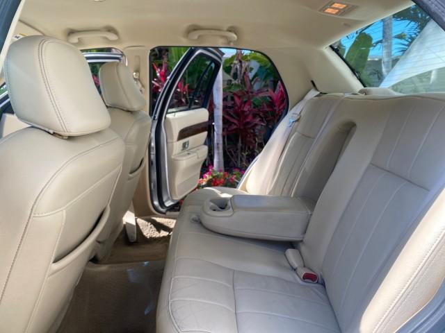 2009 Silver Birch Metallic /Light camel Mercury Grand Marquis LS LOW MILES 54,807 (2MEHM75V99X) with an 4.6L OHC SEFI FFV V8 Engine engine, Automatic transmission, located at 4701 North Dixie Hwy, Pompano Beach, FL, 33064, (954) 422-2889, 26.240938, -80.123474 - OUR WEBPAGE FLORIDACARS1.COM HAS OVER 100 PHOTOS AND FREE CARFAX LINK 2009 Mercury Grand Marquis LS Sedan 4 DR 4.6L V8 F SOHC 16V Flex Fuel 25 MPG Rear Wheel Drive Features ABS Brakes Air Conditioning Alloy Wheels AM/FM Stereo Automatic Transmission CD Audio Cruise Control Flex Fuel Vehicle Leather - Photo#14