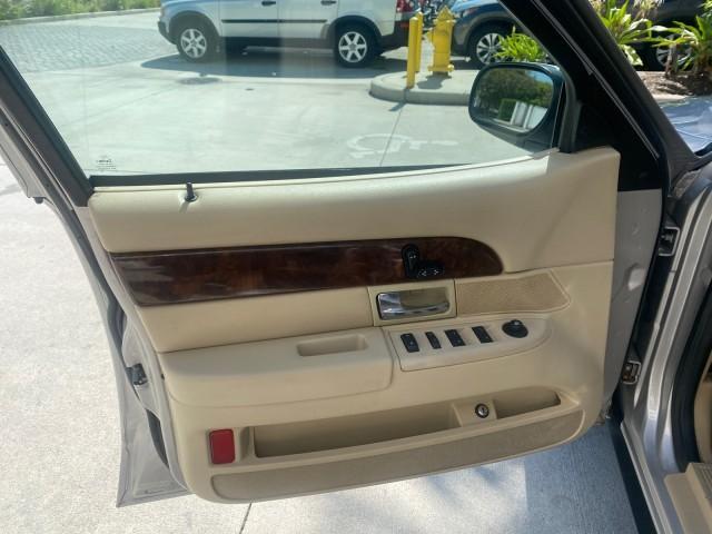 2009 Silver Birch Metallic /Light camel Mercury Grand Marquis LS LOW MILES 54,807 (2MEHM75V99X) with an 4.6L OHC SEFI FFV V8 Engine engine, Automatic transmission, located at 4701 North Dixie Hwy, Pompano Beach, FL, 33064, (954) 422-2889, 26.240938, -80.123474 - OUR WEBPAGE FLORIDACARS1.COM HAS OVER 100 PHOTOS AND FREE CARFAX LINK 2009 Mercury Grand Marquis LS Sedan 4 DR 4.6L V8 F SOHC 16V Flex Fuel 25 MPG Rear Wheel Drive Features ABS Brakes Air Conditioning Alloy Wheels AM/FM Stereo Automatic Transmission CD Audio Cruise Control Flex Fuel Vehicle Leather - Photo#40