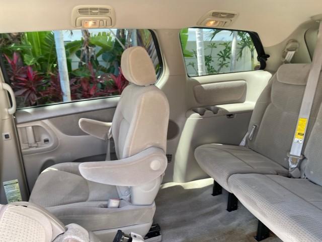 2006 Desert Sand Mica /Taupe Toyota Sienna VAN LE LOW MILES 78,653 (5TDZA23C86S) with an 3.3L 24-Valve SEFI DOHC VVT-i V6 Engine engine, Automatic transmission, located at 4701 North Dixie Hwy, Pompano Beach, FL, 33064, (954) 422-2889, 26.240938, -80.123474 - OUR WEBPAGE FLORIDACARS1.COM HAS OVER 100 PHOTOS AND FREE CARFAX LINK 2006 Toyota Sienna LE 7 Passenger Van 3.3L V6 Gasoline 26 MPG Front Wheel Drive Features ABS Brakes Air Conditioning AM/FM Stereo Automatic Transmission CD Audio Cloth Seats Cruise Control Fold-Away Third Row Full Roof Rack Power - Photo#87