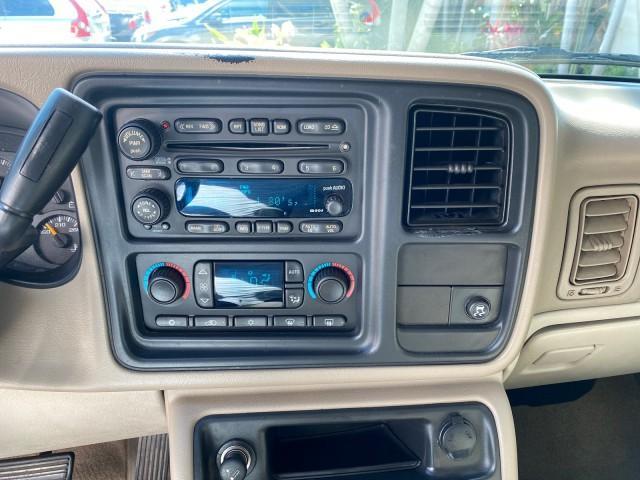2004 Sandalwood Metallic /Neutral/Shale GMC Yukon XL SLE 1 OWNER LEATHER SUNROOF (1GKEC16Z44J) with an 5.3L Vortec 5300 V8 SFI Flex-Fuel Engine engine, Automatic transmission, located at 4701 North Dixie Hwy, Pompano Beach, FL, 33064, (954) 422-2889, 26.240938, -80.123474 - OUR WEBPAGE FLORIDACARS1.COM HAS OVER 100 PHOTOS AND FREE CARFAX LINK 2004 GMC Yukon XL 1500 SLT 1 OWNER 4 Door Wagon/Sport Utility 5.3L V8 F Flex Fuel 18 MPG Rear Wheel Drive Features ABS Brakes Air Conditioning Alloy Wheels AM/FM Stereo Automatic Transmission Cassette Player CD Audio Cloth Seats C - Photo#59
