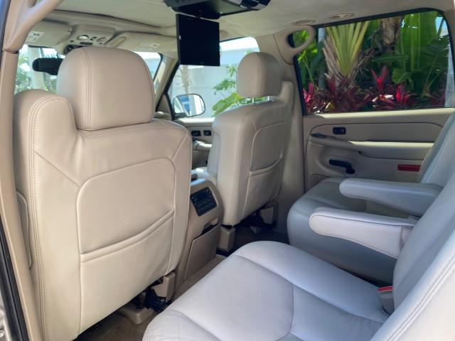 2004 Sandalwood Metallic /Neutral/Shale GMC Yukon XL SLE 1 OWNER LEATHER SUNROOF (1GKEC16Z44J) with an 5.3L Vortec 5300 V8 SFI Flex-Fuel Engine engine, Automatic transmission, located at 4701 North Dixie Hwy, Pompano Beach, FL, 33064, (954) 422-2889, 26.240938, -80.123474 - OUR WEBPAGE FLORIDACARS1.COM HAS OVER 100 PHOTOS AND FREE CARFAX LINK 2004 GMC Yukon XL 1500 SLT 1 OWNER 4 Door Wagon/Sport Utility 5.3L V8 F Flex Fuel 18 MPG Rear Wheel Drive Features ABS Brakes Air Conditioning Alloy Wheels AM/FM Stereo Automatic Transmission Cassette Player CD Audio Cloth Seats C - Photo#82