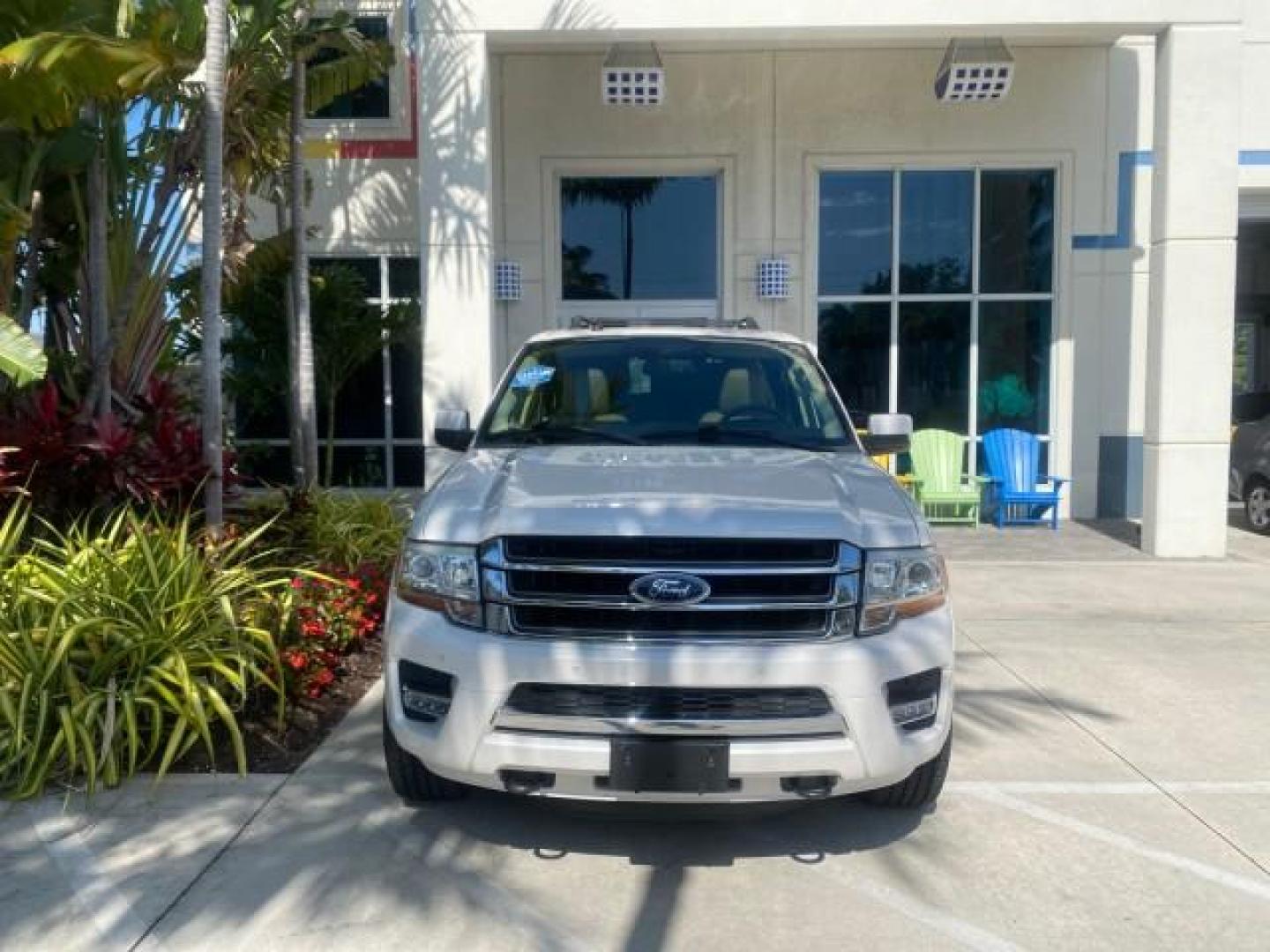 2017 Oxford White /Dune Ford Expedition EL Limited 4WD LOW MILES 75284 (1FMJK2AT3HE) with an 3.5L V6 Cylinder Engine engine, Automatic transmission, located at 4701 North Dixie Hwy, Pompano Beach, FL, 33064, (954) 422-2889, 26.240938, -80.123474 - OUR WEBPAGE FLORIDACARS1.COM HAS OVER 100 PHOTOS AND FREE CARFAX LINK 2017 Ford Expedition EL Limited 4WD 4 Door Wagon/Sport Utility 3.5L V6 F DOHC 24V Gasoline Rear Wheel Drive w/ 4X4 Features 20 Inch Plus Wheels 4WD/AWD A/C Seat(s) ABS Brakes Air Conditioning Alloy Wheels AM/FM Stereo Android Auto - Photo#26
