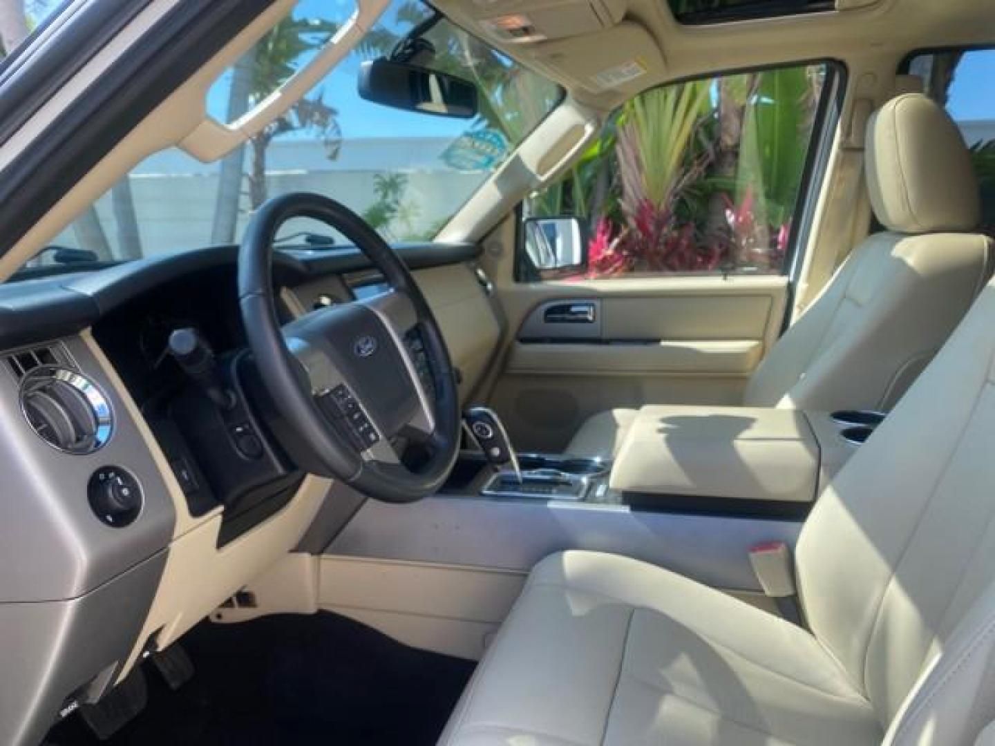 2017 Oxford White /Dune Ford Expedition EL Limited 4WD LOW MILES 75284 (1FMJK2AT3HE) with an 3.5L V6 Cylinder Engine engine, Automatic transmission, located at 4701 North Dixie Hwy, Pompano Beach, FL, 33064, (954) 422-2889, 26.240938, -80.123474 - OUR WEBPAGE FLORIDACARS1.COM HAS OVER 100 PHOTOS AND FREE CARFAX LINK 2017 Ford Expedition EL Limited 4WD 4 Door Wagon/Sport Utility 3.5L V6 F DOHC 24V Gasoline Rear Wheel Drive w/ 4X4 Features 20 Inch Plus Wheels 4WD/AWD A/C Seat(s) ABS Brakes Air Conditioning Alloy Wheels AM/FM Stereo Android Auto - Photo#46