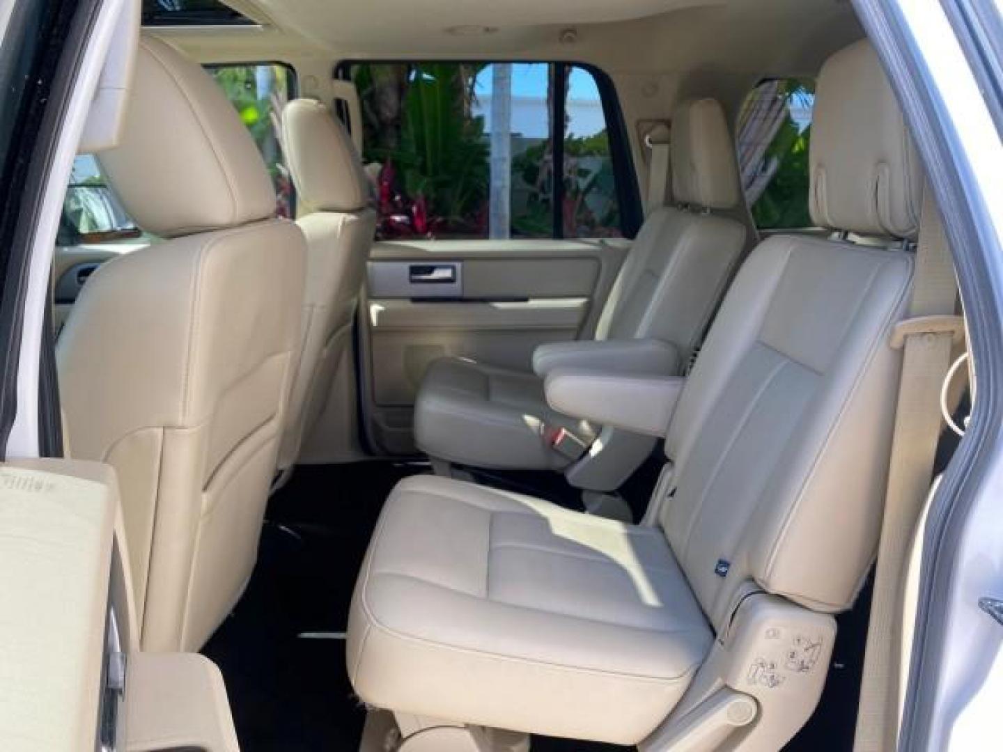2017 Oxford White /Dune Ford Expedition EL Limited 4WD LOW MILES 75284 (1FMJK2AT3HE) with an 3.5L V6 Cylinder Engine engine, Automatic transmission, located at 4701 North Dixie Hwy, Pompano Beach, FL, 33064, (954) 422-2889, 26.240938, -80.123474 - OUR WEBPAGE FLORIDACARS1.COM HAS OVER 100 PHOTOS AND FREE CARFAX LINK 2017 Ford Expedition EL Limited 4WD 4 Door Wagon/Sport Utility 3.5L V6 F DOHC 24V Gasoline Rear Wheel Drive w/ 4X4 Features 20 Inch Plus Wheels 4WD/AWD A/C Seat(s) ABS Brakes Air Conditioning Alloy Wheels AM/FM Stereo Android Auto - Photo#81