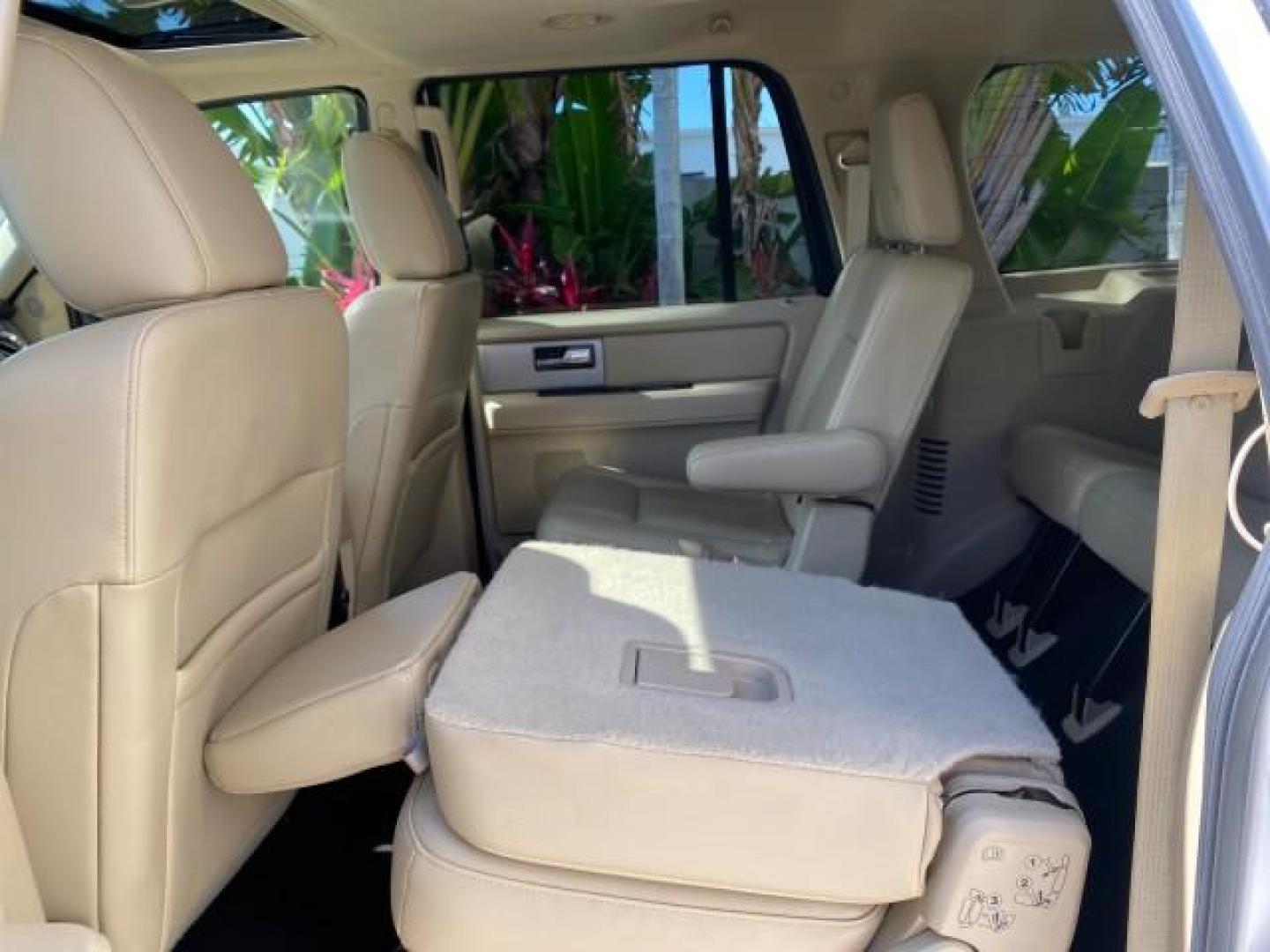 2017 Oxford White /Dune Ford Expedition EL Limited 4WD LOW MILES 75284 (1FMJK2AT3HE) with an 3.5L V6 Cylinder Engine engine, Automatic transmission, located at 4701 North Dixie Hwy, Pompano Beach, FL, 33064, (954) 422-2889, 26.240938, -80.123474 - OUR WEBPAGE FLORIDACARS1.COM HAS OVER 100 PHOTOS AND FREE CARFAX LINK 2017 Ford Expedition EL Limited 4WD 4 Door Wagon/Sport Utility 3.5L V6 F DOHC 24V Gasoline Rear Wheel Drive w/ 4X4 Features 20 Inch Plus Wheels 4WD/AWD A/C Seat(s) ABS Brakes Air Conditioning Alloy Wheels AM/FM Stereo Android Auto - Photo#90