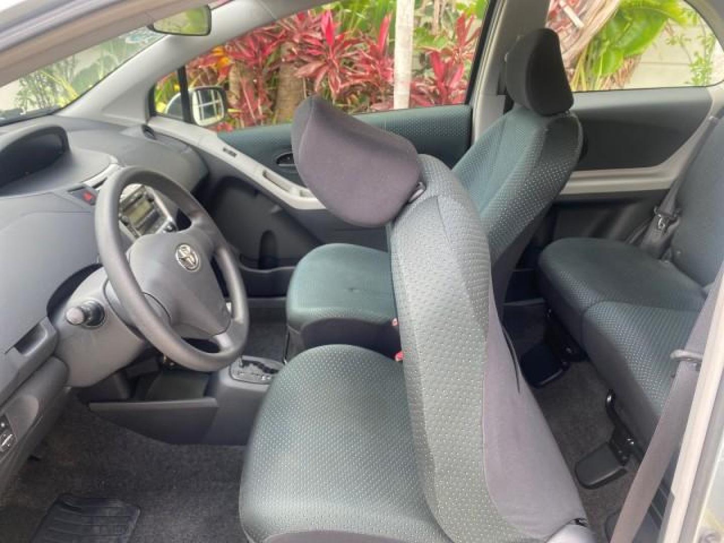 2008 Silver Streak Mica /Dark Charcoal Toyota Yaris AUTO AC LOW MILES 32,410 1 OWNER FL (JTDJT903X85) with an 1.5L DOHC SFI 16-Valve VVT-i 4-Cyl Engine engine, Automatic transmission, located at 4701 North Dixie Hwy, Pompano Beach, FL, 33064, (954) 422-2889, 26.240938, -80.123474 - OUR WEBPAGE FLORIDACARS1.COM HAS OVER 100 PHOTOS AND FREE CARFAX LINK 2008 Toyota Yaris S 1 OWNER Hatchback 2 DR 1.5L I4 F DOHC 16V Gasoline 40 MPG Front Wheel Drive Features ABS Brakes Air Conditioning AM/FM Stereo Automatic Transmission Auxiliary Audio Input CD Audio Cloth Seats Overhead Airbags P - Photo#77